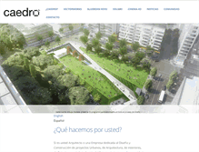 Tablet Screenshot of caedro.com